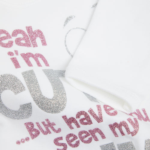 Personalised I'm Cute Babygrow