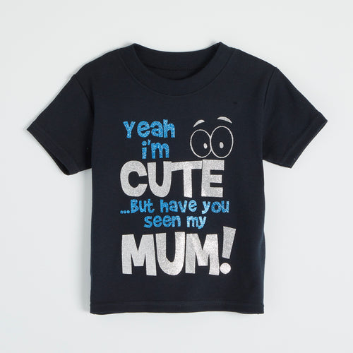 Personalised I'm Cute T-shirt