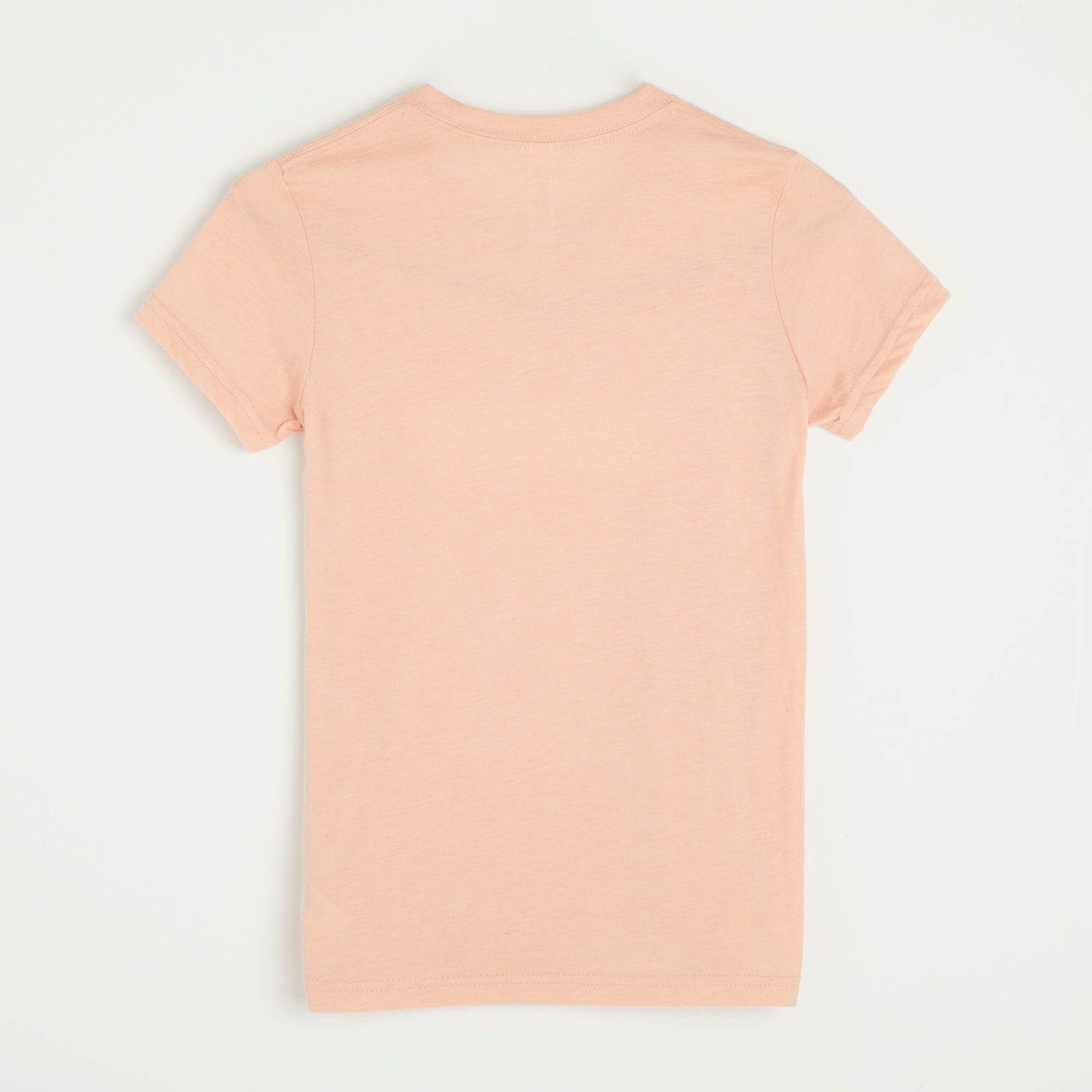 Embroidered Peach Mono T-shirt