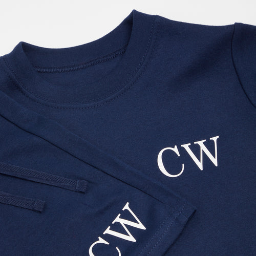 Personalised Navy Summer Set