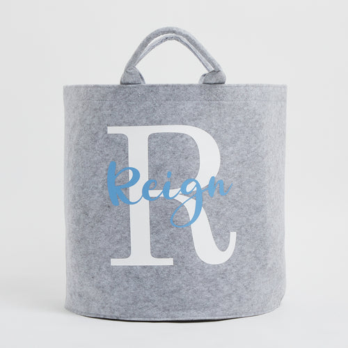 Personalised Felt Storage Tub