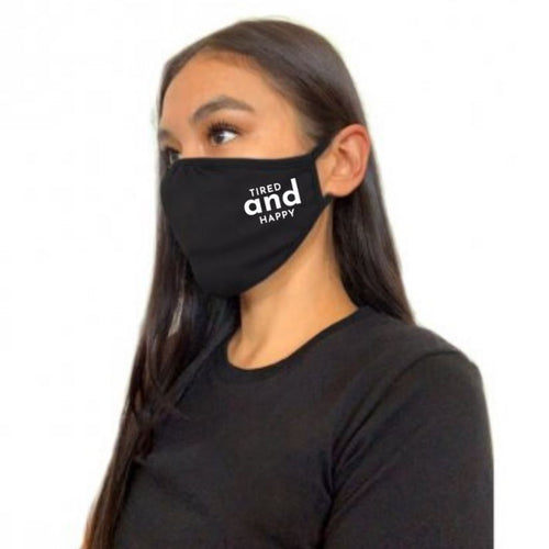 Tired And Happy Face Mask