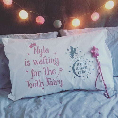 Personalised Tooth Fairy Pillowcase