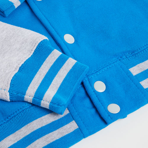 Alphabet Blue Varsity Jacket