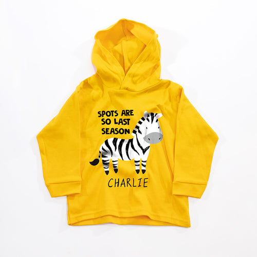 Personalised Spots Are So Last Season Hoodie