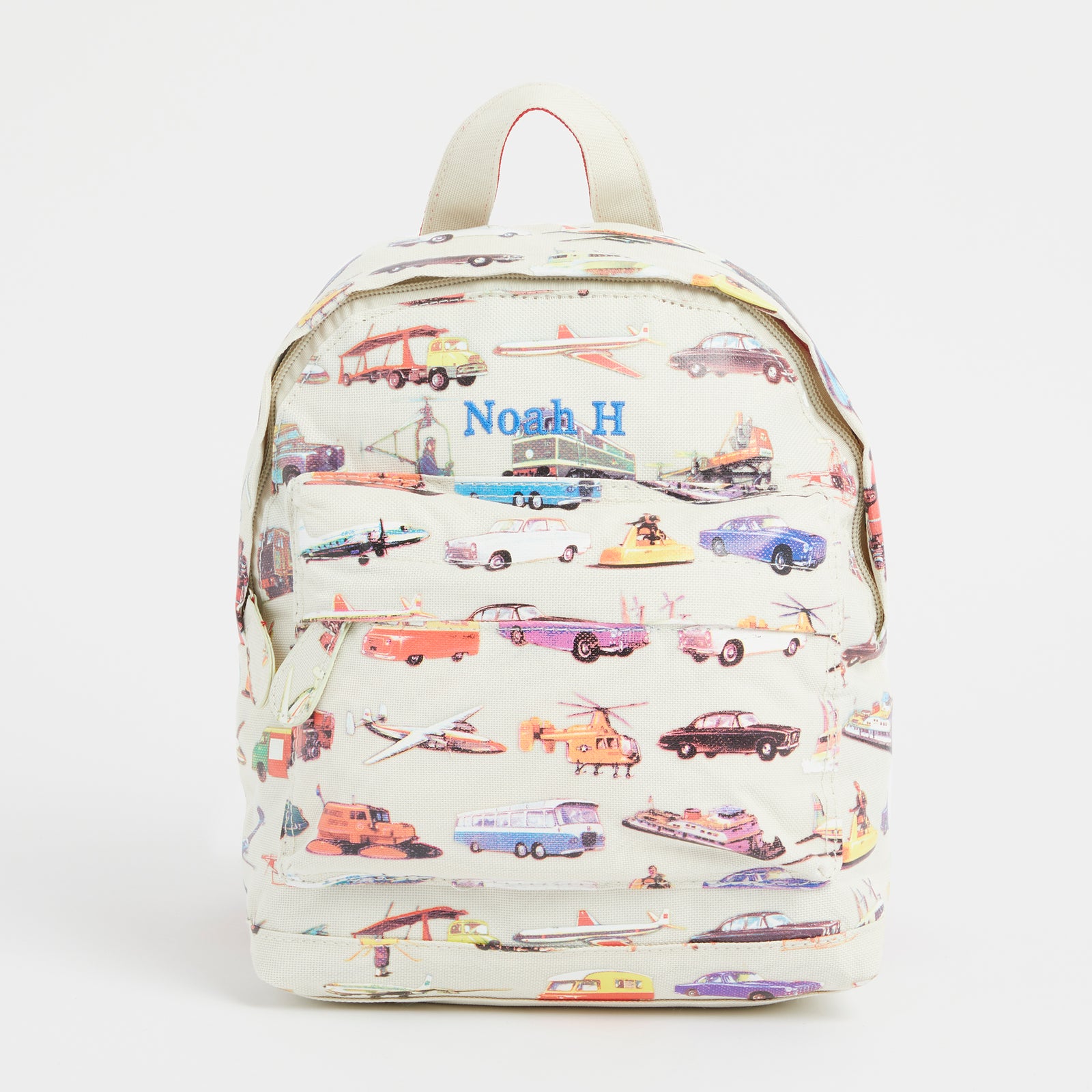 Embroidered Mini Vintage Transport Backpack