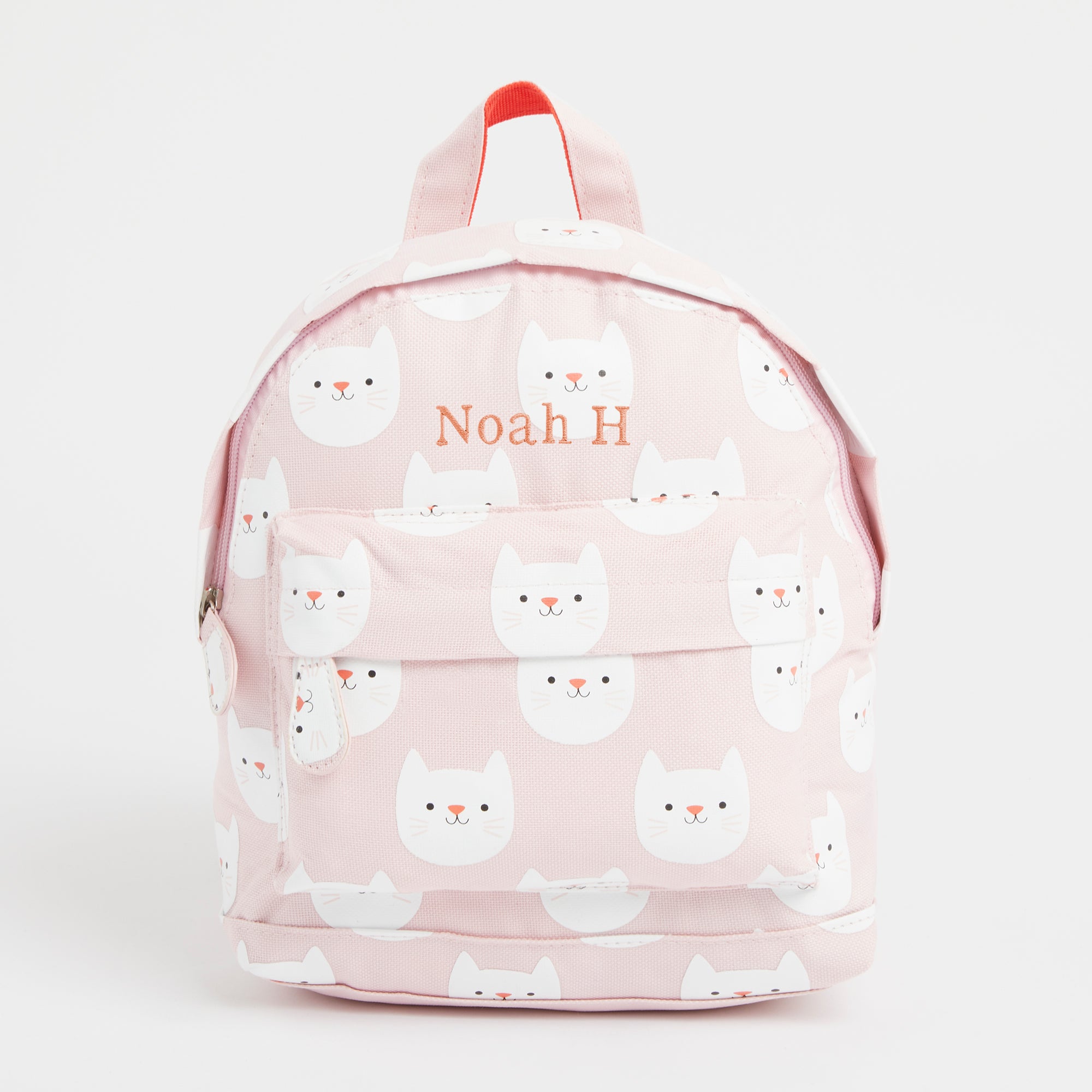 Embroidered Cat Backpack