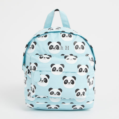 Embroidered Panda Backpack
