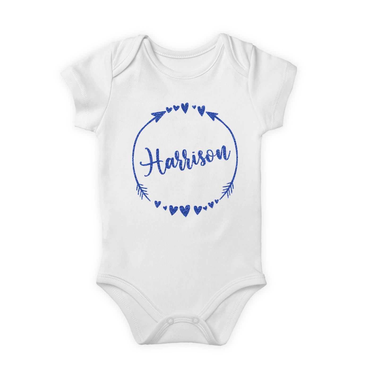 Personalised Heart Of Hearts Bodysuit