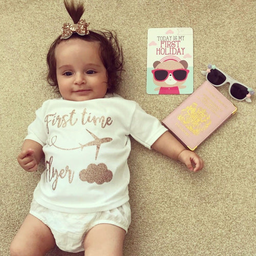 Personalised First Time Flyer Bodysuit