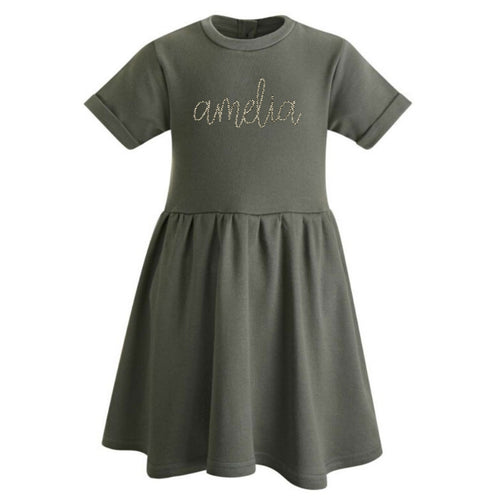 Personalised Khaki Dress