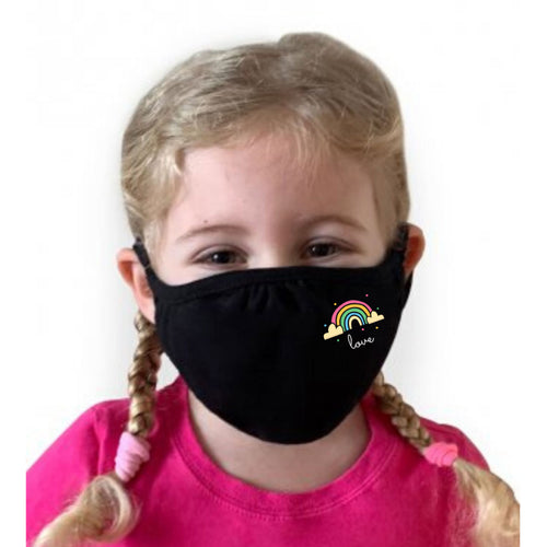 Love Rainbow Face Mask