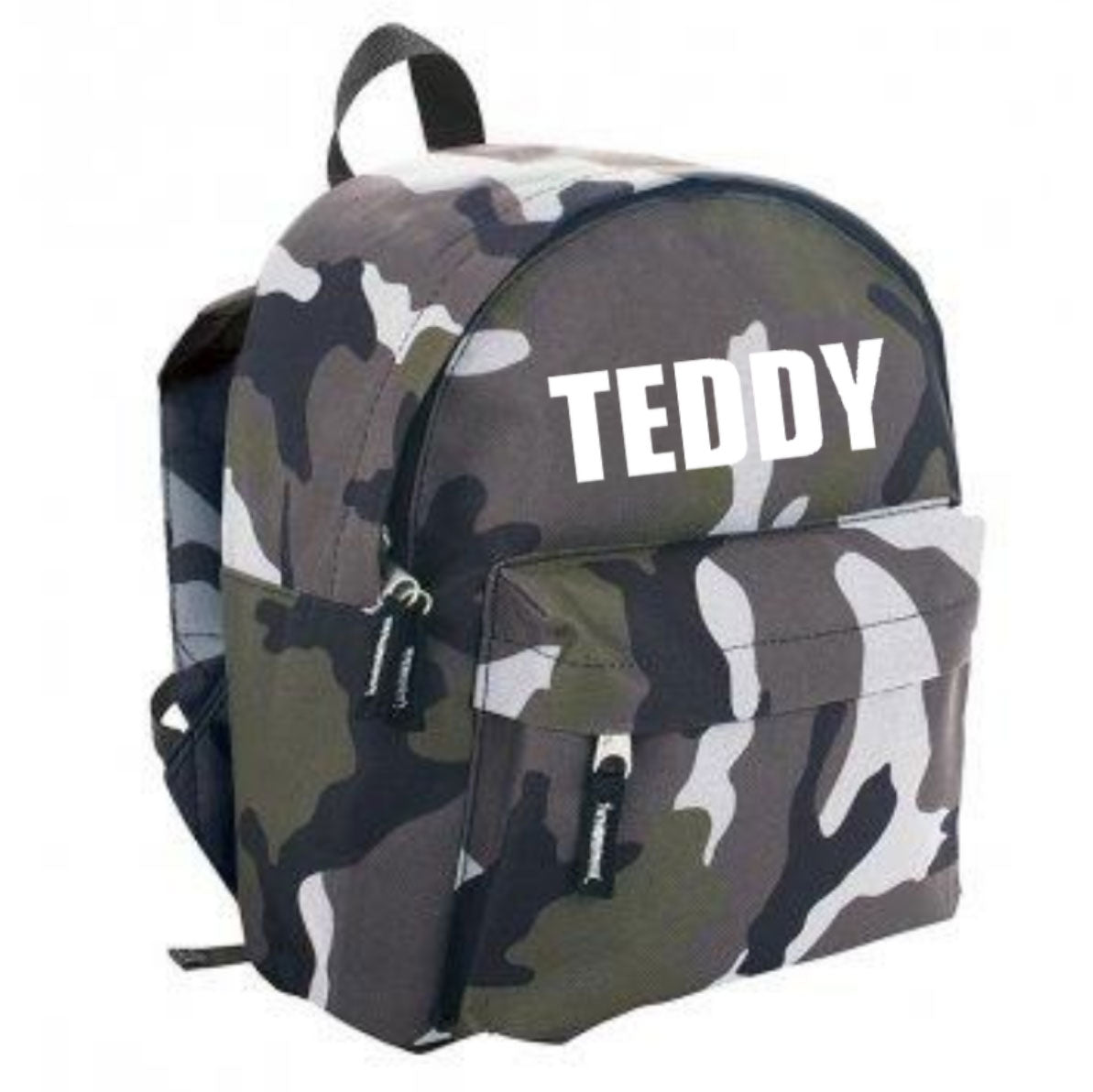 Personalised Mini Camo Backpack