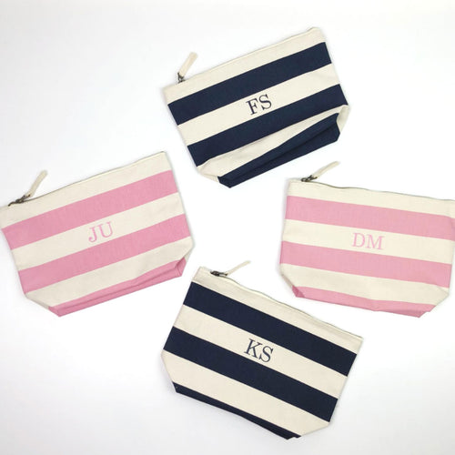 Personalised Nautical Accessory Pouch