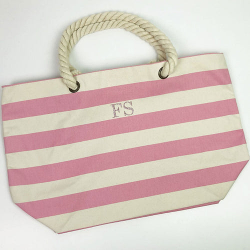 Personalised Nautical Beach Bag