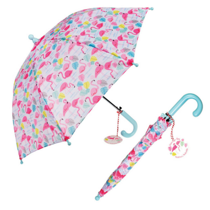 Personalised Flamingo Umbrella