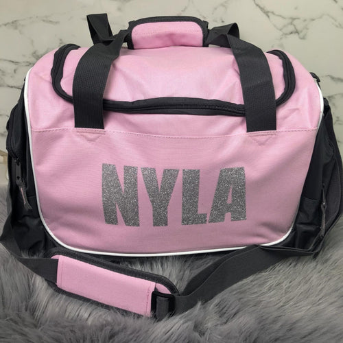Personalised Pink Holdall