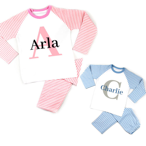 Personalised Letter Pyjamas