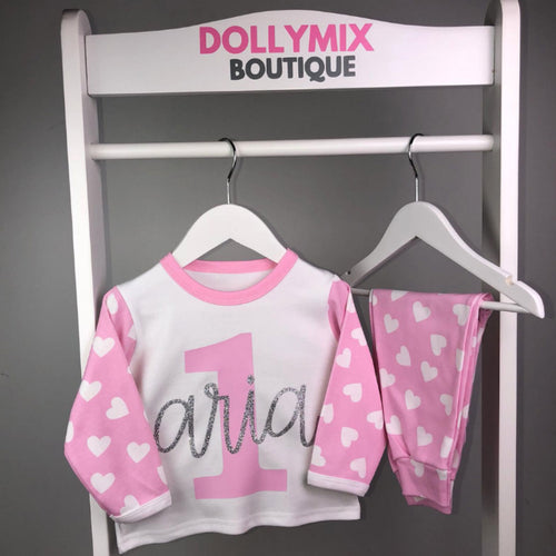 Personalised Number Pyjamas