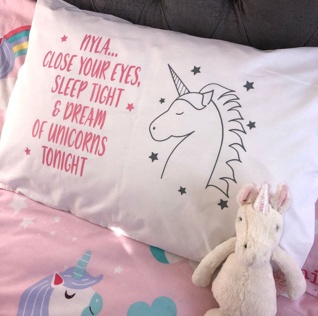 Personalised Sleep Tight Unicorn