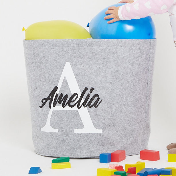 Personalised Felt Storage Tub