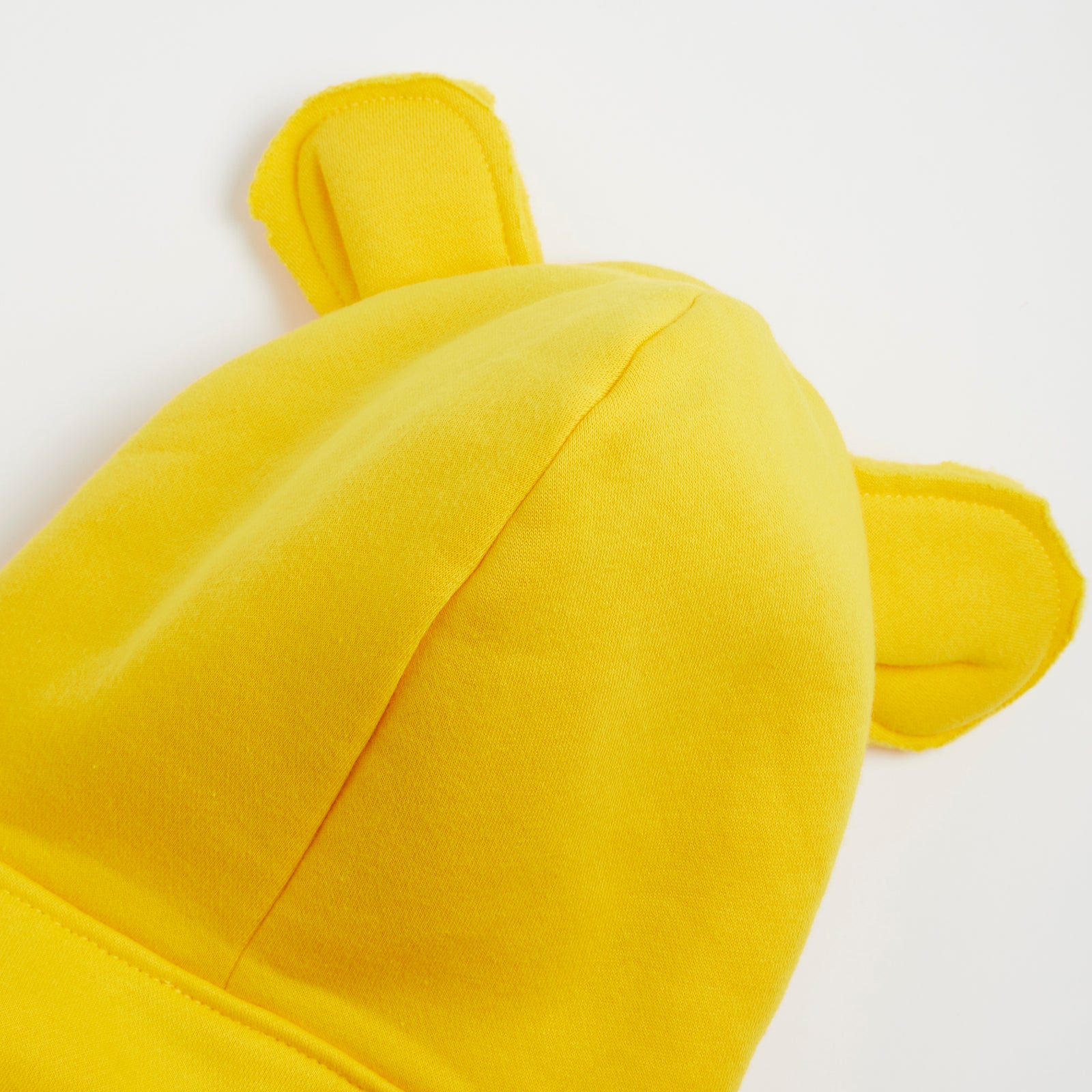 Embroidered Yellow Bunny Ear Hoodie